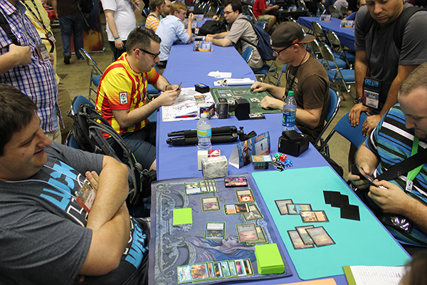 Vintage Saturday 12pm Semifinals Marc Lanigra (Grixis Control) vs. Mike Solymossy (Doomsday)