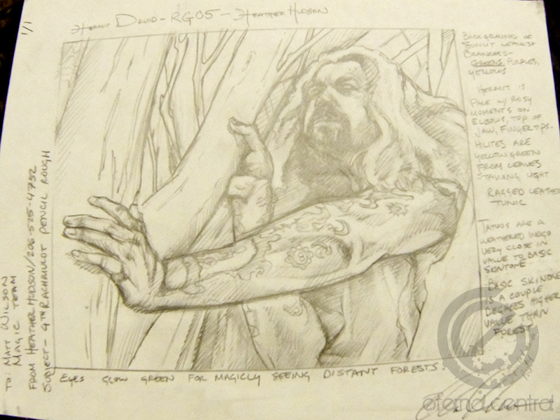 Hermit Druid Sketch